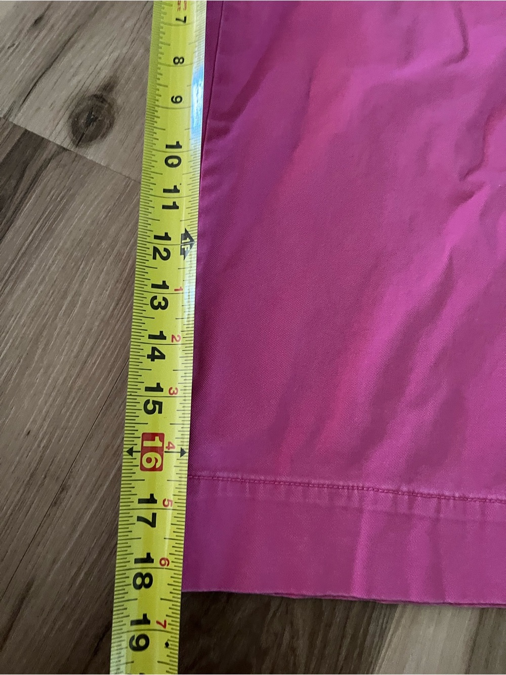 J.Crew Favorite Fit Stretch Pink Capris Size 12 - Picture 6 of 7